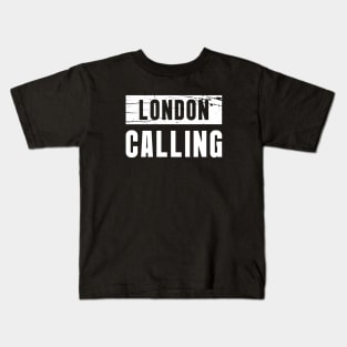 LONDON CALLING Kids T-Shirt